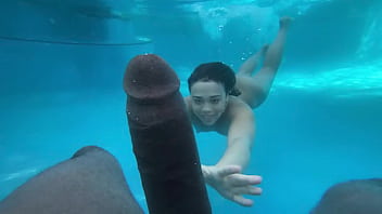 Amateur teen gets crushed by BBC in underwater encounter